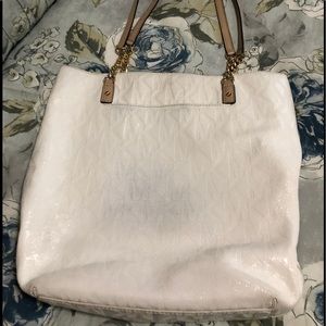 Michael Kors white summer purse